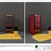Фрагмент проекта Aroma Solo. Дизайнер: Ирина Ляшко