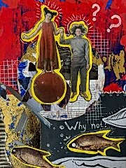 Коллаж как арт-объект интерьера (автор коллажа: Дарья Дудоладова)